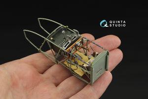 Intérieur imprimé en 3D et coloré pour Fokker D.VII (Wingnut Wings) - Quinta Studio QD32239, échelle 1/32 – image 7