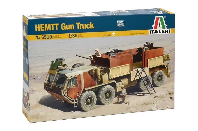 Italeri 6510 HEMTT Gun Truck 1/35 – imagen 2