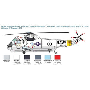 Italeri 1433 SH-3D Sea King Moon Landing 50th Anniv. 1/72 – Bild 2