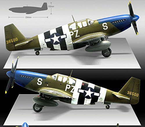 Academy 12303 USAAF P-51B &amp;quot;BLUE NOSE&amp;quot; 1/48 – imagen 3