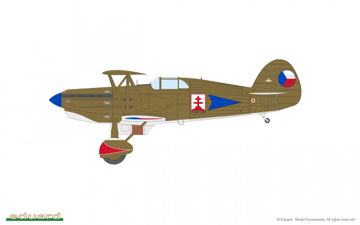 Eduard 8192 Avia B-534 IV series 1/48 – image 14
