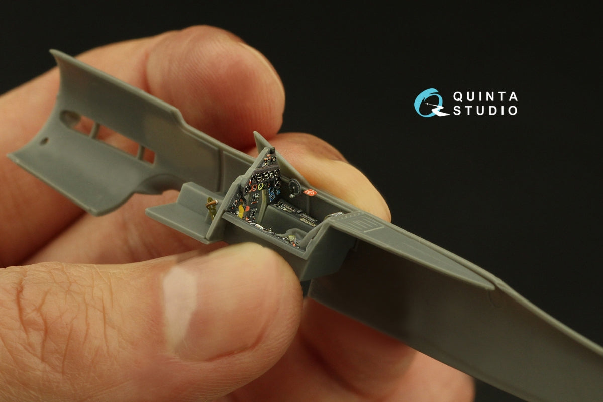 Quinta Studio QD72090 Fw 190D 3D-Printed &amp;amp; coloured Interior on decal paper (IBG models) 1/72 – immagine 9