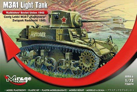 Mirage Hobby 726074 Char diesel Kuybishev M3A1 (1/72)