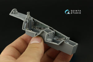 Intérieur imprimé en 3D et coloré sur papier décalcomanie Quinta Studio QD48396 F-14B (Hobby Boss) 1/48  – image 12