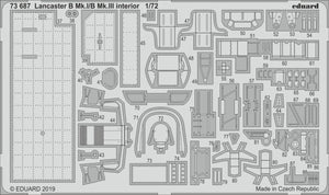 Eduard 73687 Lancaster B Mk. I/B Mk. III interior 1/72 AIRFIX – immagine 2