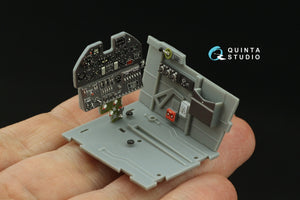Quinta Studio QD32208 P-40F WarHawk 3D-Printed coloured Interior on decal paper (Trumpeter) 1/32 – imagen 8