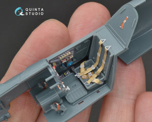 Quinta Studio QD48094 Bf 109G-6 3D-Printed &amp;amp; coloured Interior on decal paper (for Eduard kit) 1/48 – imagen 7