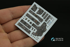 Quinta Studio QDS-35090 AH-64A 3D-Printed &amp;amp; coloured Interior on decal paper (Academy) (Small version) 1/35 – imagen 8