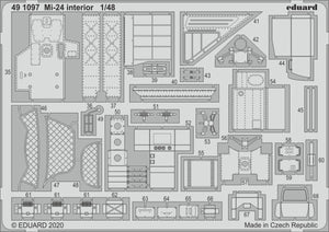 Eduard 491097 Mi-24 interior 1/48 ZVEZDA – Bild 2