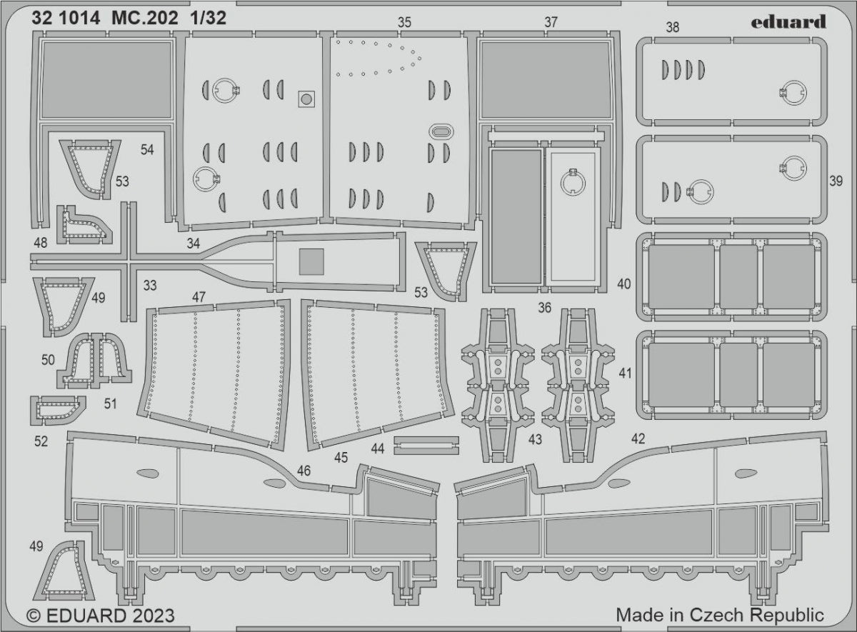 Eduard 321014 MC.202 Italeri 1/32 – image 2