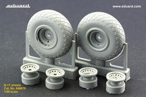 Eduard 648078 B-17 wheels 1/48 REVELL, MONOGRAM – immagine 3