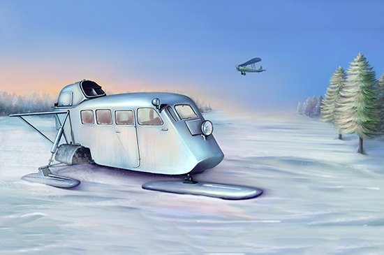 Trumpeter 02356 Aerosan soviétique KM-4 1/35