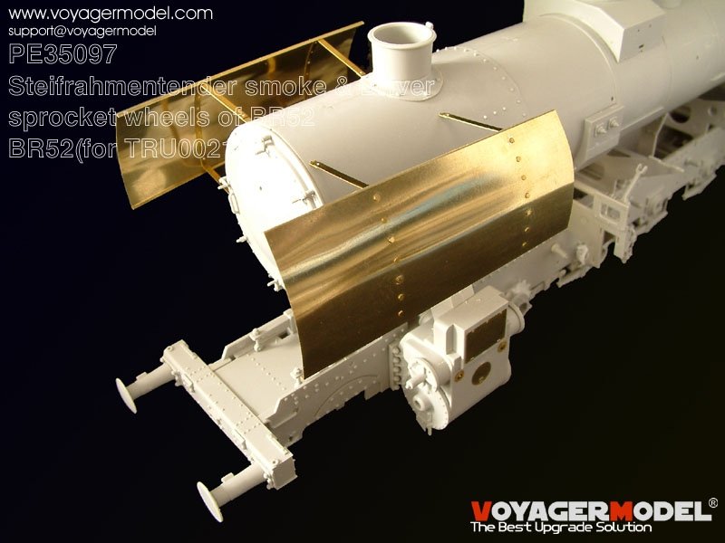 Roues dentées de fumée et de transmission Voyager Model PE35097 pour BR52 1/35 – image 3