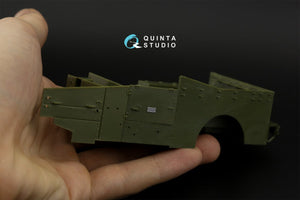 Quinta Studio QD35088 M3A1 Scout 3D-Printed &amp;amp; colored Interior on decal paper (Zvezda) 1/35 – image 5