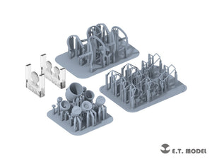 E.T. Model P35-260 Lights Set with Guards for U.S.Army M4 Sherman 1/35 – imagen 3