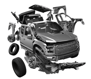 Airfix 6053 QUICKBUILD Ford F-150 Raptor - Grey – Bild 7