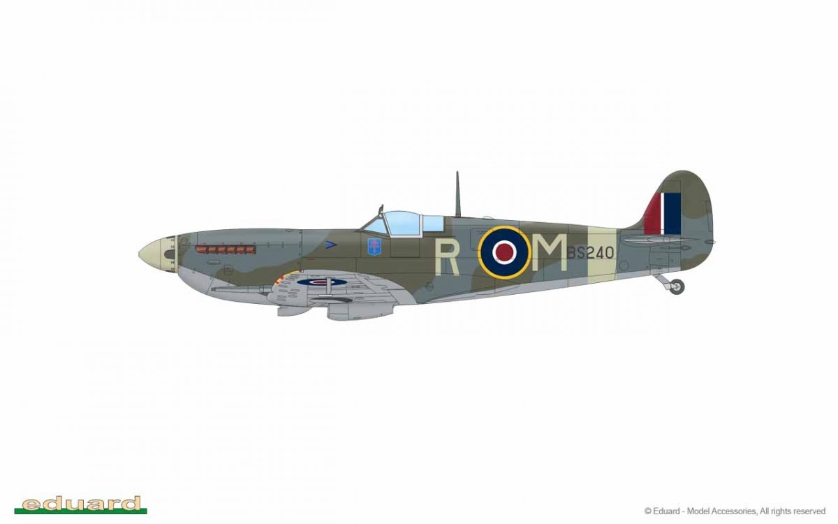 Eduard 7460 Spitfire F Mk. IX 1/72 – imagen 12