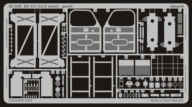 Eduard 35558 ZiL-157 SA-2 Truck 1/35 Trumpeter – imagen 2