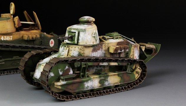 Meng Models TS-008 French FT-17 Light Tank (Cast Turret) 1/35 – imagen 2