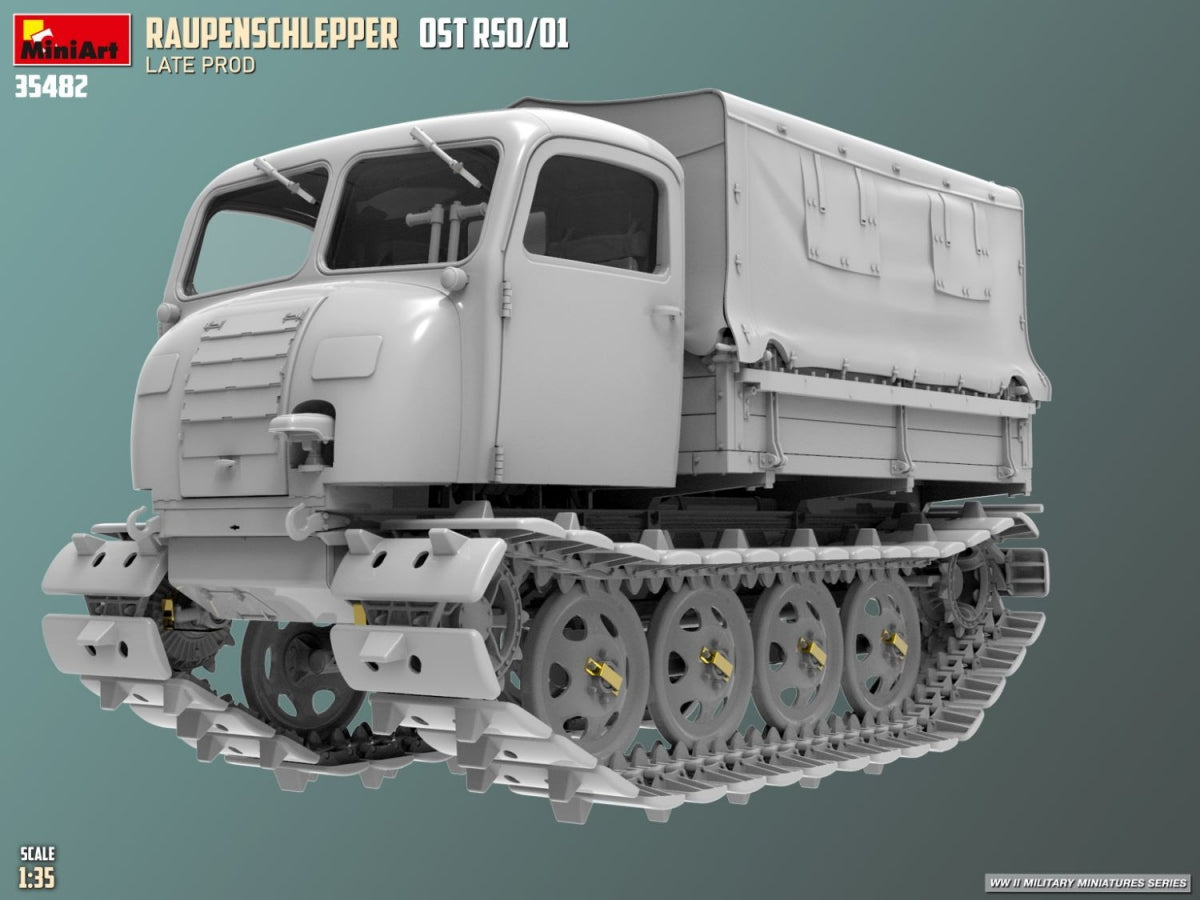 MiniArt 35482 Raupenschlepper Ost RSO/01. Late Prod 1/35 – Bild 2