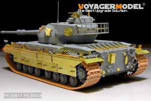 Voyager Model PEA386 British Conqueror MK.II Heavy Tank MK2 Track covers (For DRAGON 3555) 1/35 – imagen 3