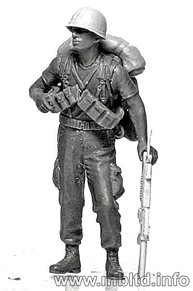 Master Box 3599 US Marines &amp;quot;Patrolling&amp;quot; (Vietnam War series) 1/35 – imagen 4
