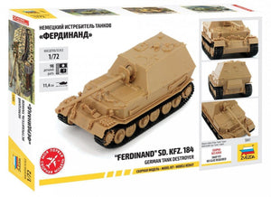 Zvezda 5041 chasseur de chars allemand FERDINAND (1/72) – image 2