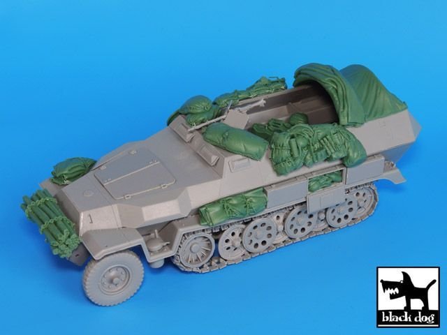 Black Dog T35018 Sdkfz 251 C accessories set for Dragon 1/35 – imagen 5