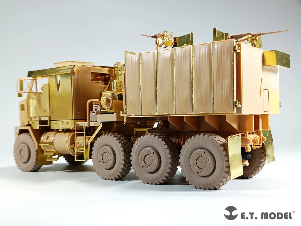 E.T. Model P35-126 Modern U.S. M1070 Truck Tractor Sagged Wheels for Hobby Boss kit 1/35 – immagine 5