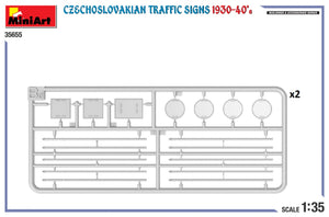 Miniart 35655 CZECHOSLOVAKIAN TRAFFIC SIGNS 1930-40’s 1/35 – zdjęcie 4