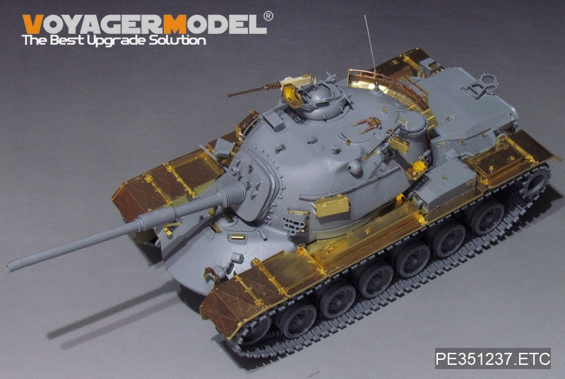 Kit de mise à niveau des ailes de char de combat principal américain moderne M48A3-A5 Voyager Model PE351237 pour TAKOM 2161 et 2162 au 1/35 – image 3