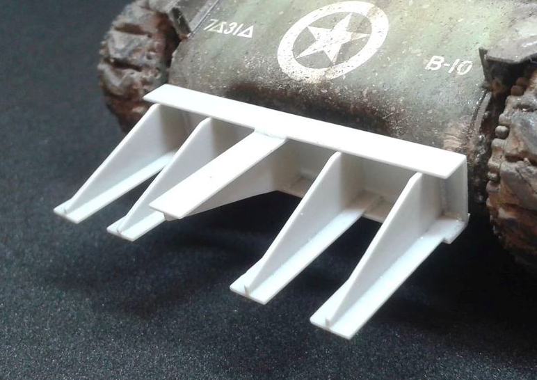 Panzer Art RE35-577 T1 “Rhino device” for US tanks pattern 3 1/35 – Bild 2