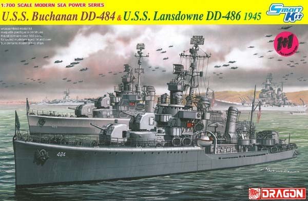 Dragon 1021 USS Buchanan DD-484 1/350