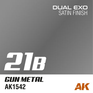 AK Interactive AK1565 DUAL EXO SET 21 – 21A ARGENT &amp;amp; 21B MÉTAL GAZ – image 3