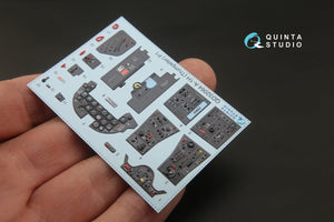 Quinta Studio QD32064 A-1H Skyraider 3D-Printed &amp;amp; coloured Interior on decal paper (for Trumpeter kit) 1/32 – imagen 3