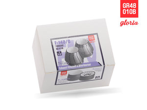 Gloria GR48010B F-14B/D F110-GE-400 Exhaust Nozzle &amp;amp; Afterburner CLOSED TAMIYA/G.W.H. 1/48 – immagine 3
