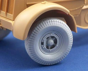 Panzer Art RE35-072 Road wheels with spare for Sd.Kfz.9 “FAMO” 1/35 – immagine 2