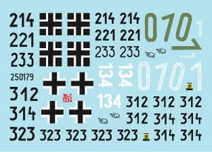 Star Decals 35-C1334 Tiger I. sPzAbt 502 # 2. Initial / Early / Mid production Tigers 1943-44. 1/35 – imagen 2