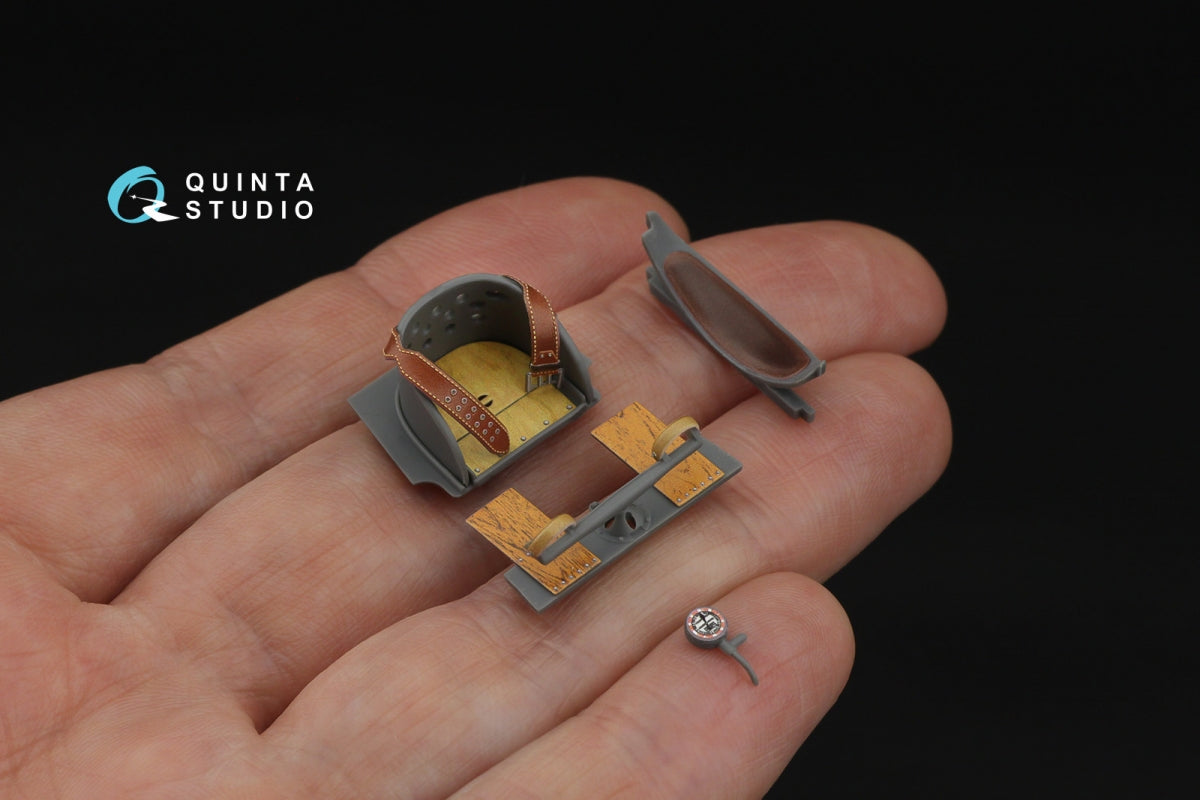 Quinta Studio QD32182 Nieuport XI 3D-Printed &amp;amp; coloured Interior on decal paper (CSM) 1/32 – imagen 9