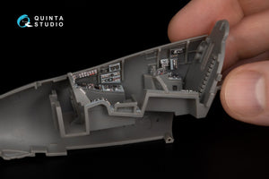 Quinta Studio QD48348 Buccaneer S.2C/D 3D-Printed &amp;amp; coloured Interior on decal paper (Airfix) 1/48 – zdjęcie 12
