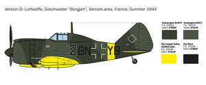Italeri 1472 Reggiane Re.2002 Ariete 1/72 – imagen 6