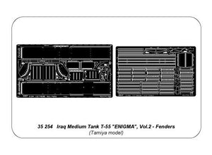 Aber 35254 Iraqi Medium Tank T-55 ENIGMA - vol. 2 - fenders 1/35 – imagen 9