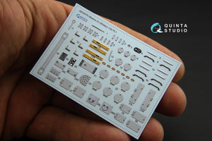 Quinta Studio QD32076 Albatros D.I 3D-Printed &amp;amp; coloured Interior on decal paper (for Roden kit) 1/32 – imagen 4