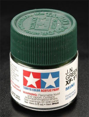 Tamiya XF11 J.N. Green (81711) Acrylic paint 10ml – imagen 3