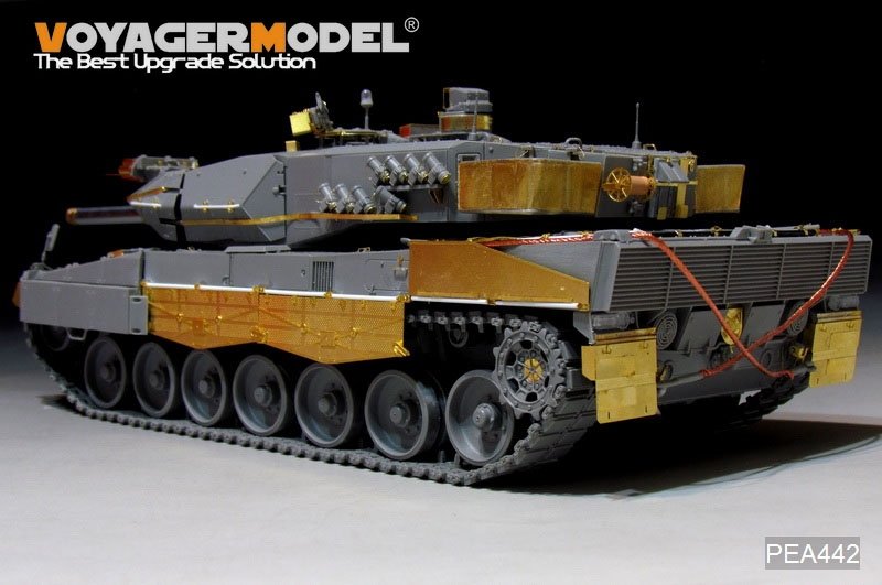 Voyager Model PEA442 Modern German Leopard 2A5/A6 track covers (GP) 1/35 – immagine 5