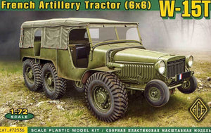 Tracteur d&amp;#39;artillerie français ACE 72536 W-15T (1/72)