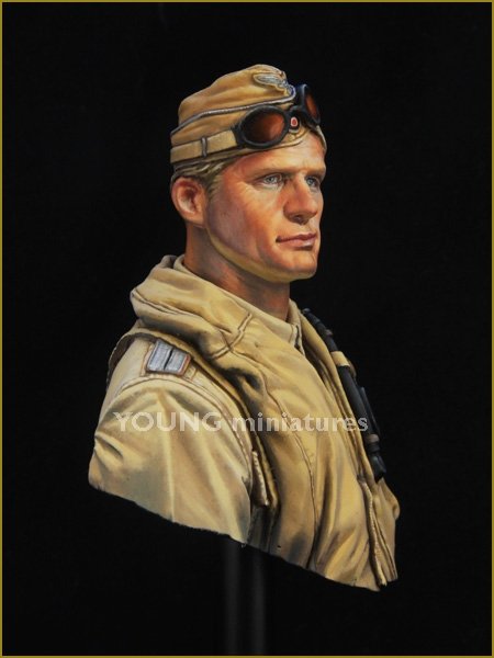 Young Miniatures YM1846 LUFTWAFFE PILOT North Africa WWII 1/10 – Bild 9