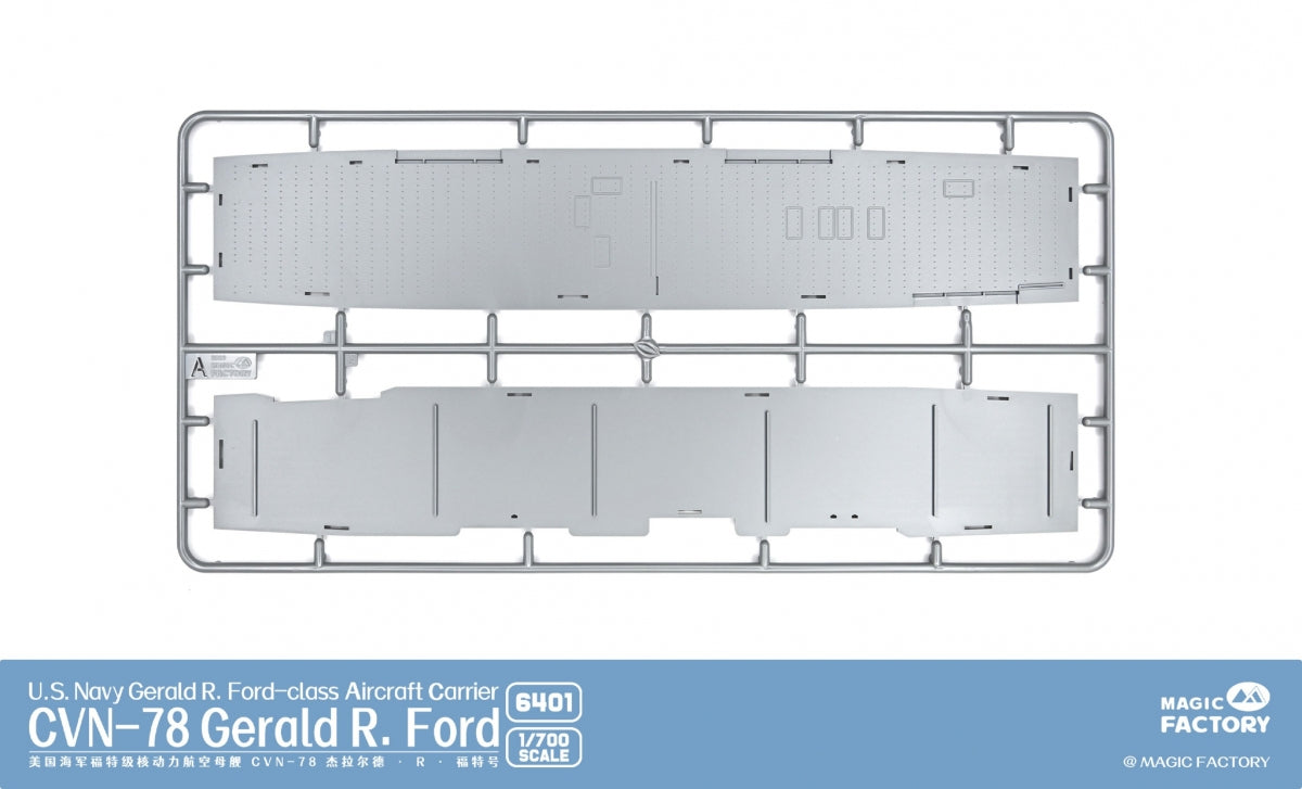 Magic Factory 6401 USS Gerald R. Ford (CVN-78) - Porte-avions de classe Gerald R. Ford de l&amp;#39;US Navy, échelle 1/700 – image 5