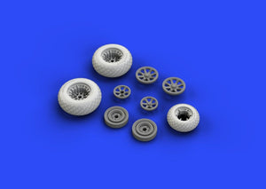 Eduard 648258 P-38 wheels ACADEMY 1/48 – imagen 4