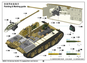 Trumpeter 00935 German Sd.Kfz 173 Jagdpanther Late Version 1/16 – zdjęcie 6